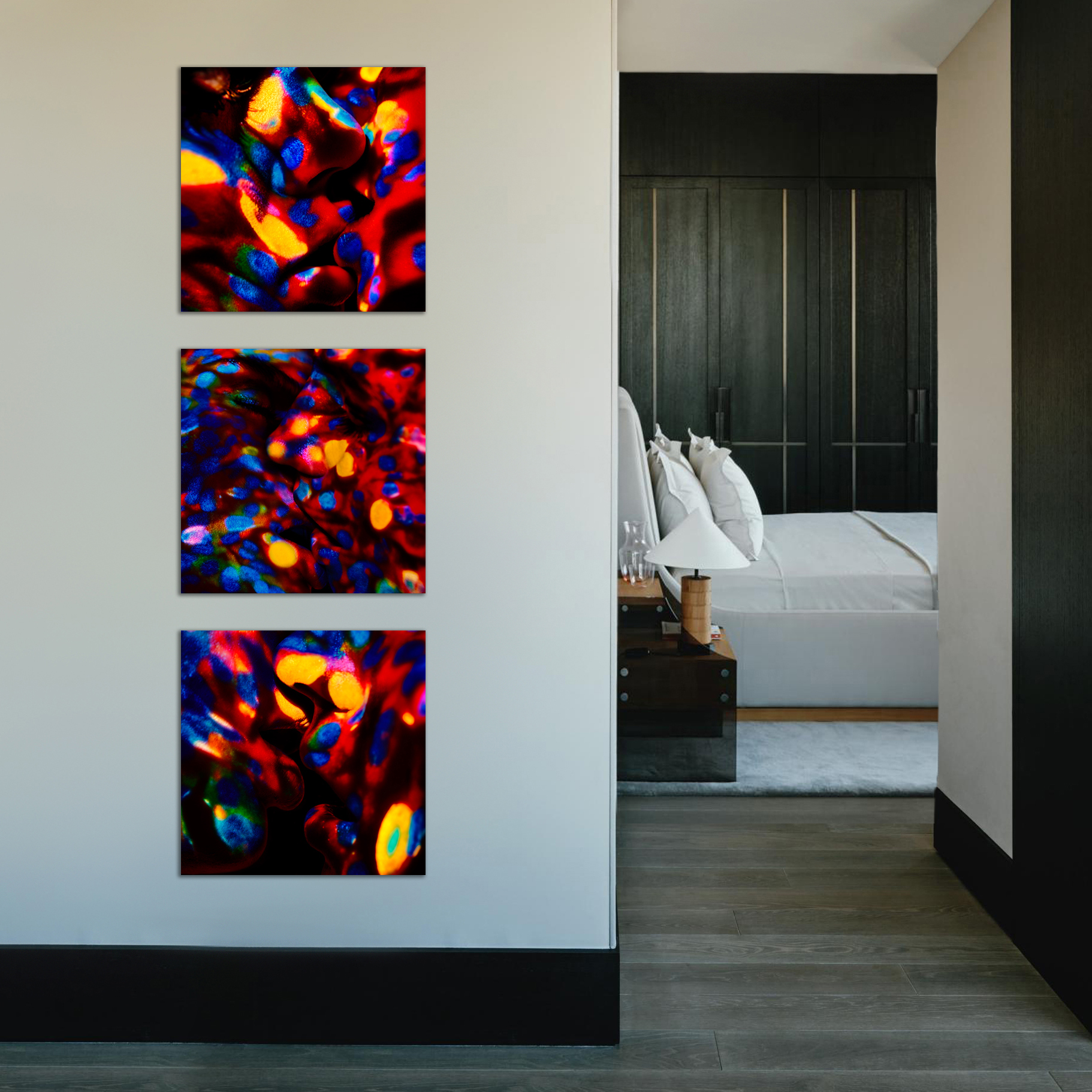Giuliano Bekor Transcendence Series Triptych LB35,36,37 18