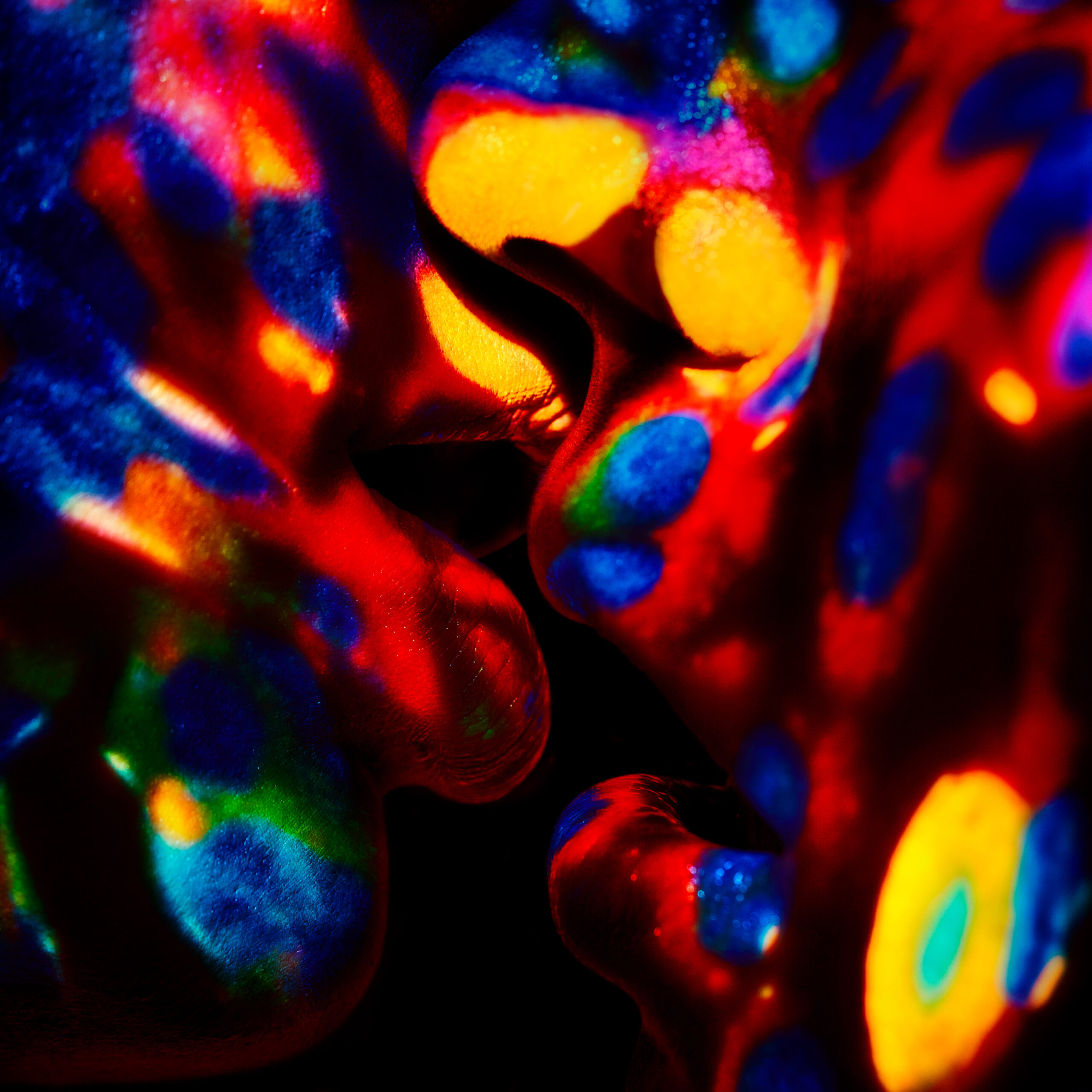 Giuliano Bekor Transcendence series Triptych-LB37-Print size 24x24 Inches