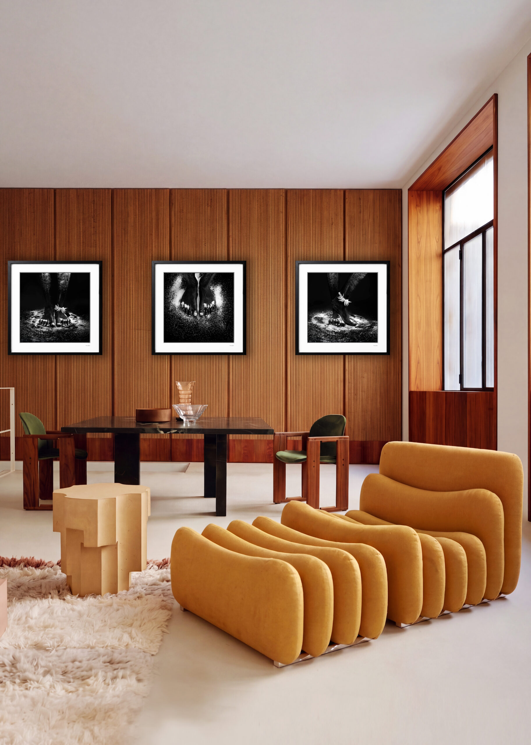 Giuliano Bekor The Others Series OT3 ABC Triptych R1