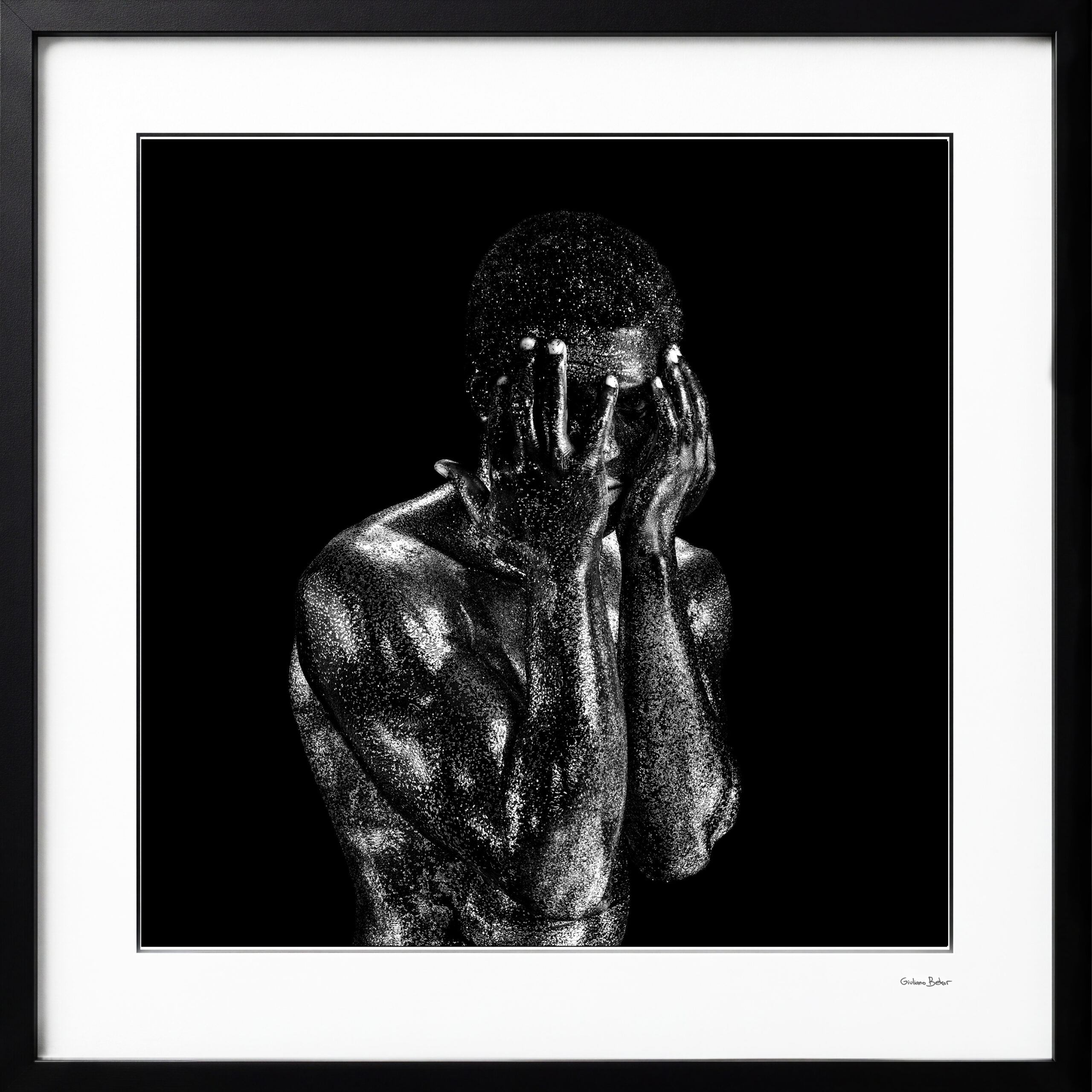 Giuliano Bekor The Others Series OT6B Triptych M